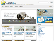 Tablet Screenshot of blog.wellshow.com.tw